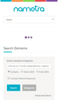 Mobile Screenshot of nametra.com
